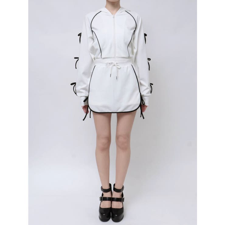 リボンスウェットミニスカパン（セットアップ可能） | EATME | 詳細画像24 