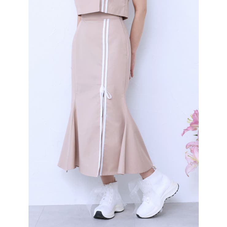 ダブルラインマーメイドスカート（セットアップ可能） | EATME | 詳細画像11 