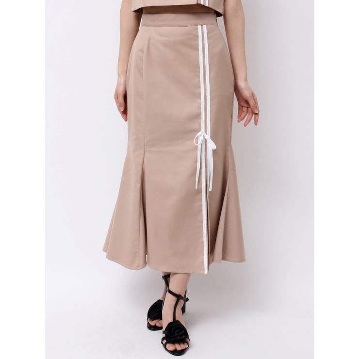 ダブルラインマーメイドスカート（セットアップ可能） | EATME | 詳細画像33 