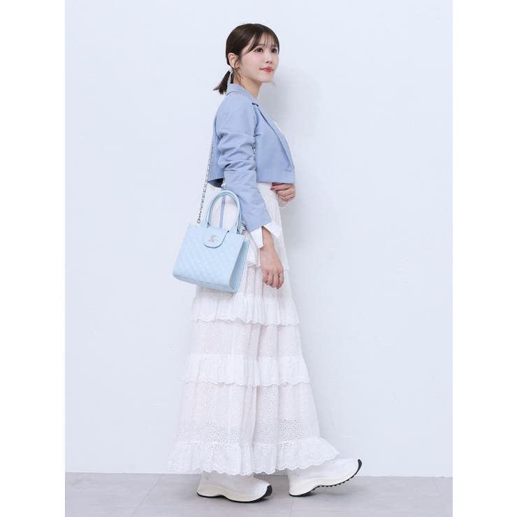 ラッフルティアードロングスカート | EATME | 詳細画像19 