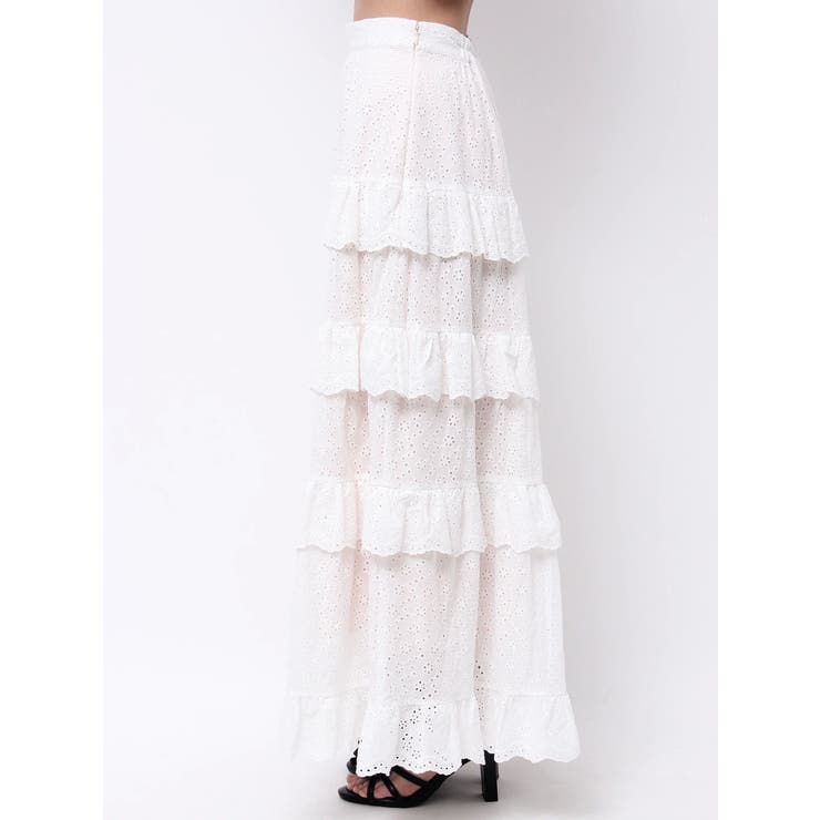 ラッフルティアードロングスカート | EATME | 詳細画像28 