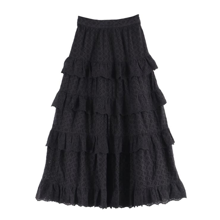 ラッフルティアードロングスカート | EATME | 詳細画像38 