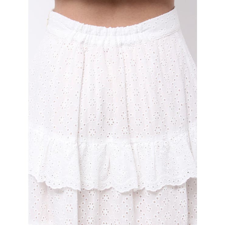 ラッフルティアードロングスカート | EATME | 詳細画像42 