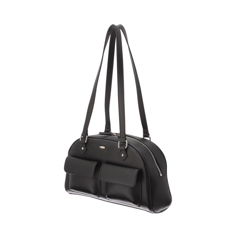 ブラック | ハーフムーンボストンバッグ | EATME