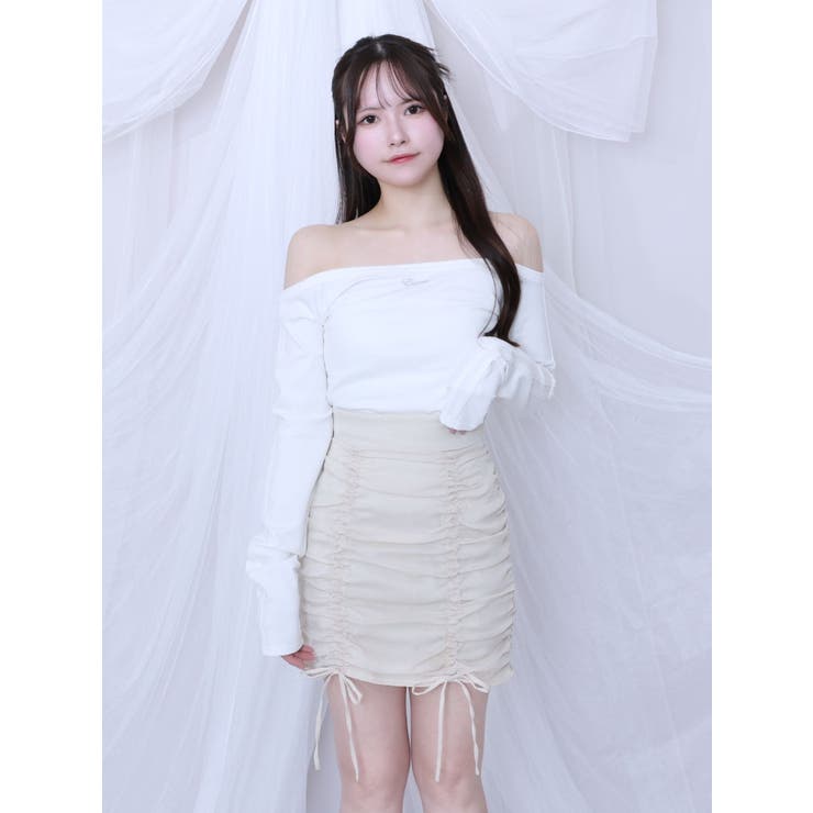 オフショルダーラインTOP | EATME | 詳細画像1 