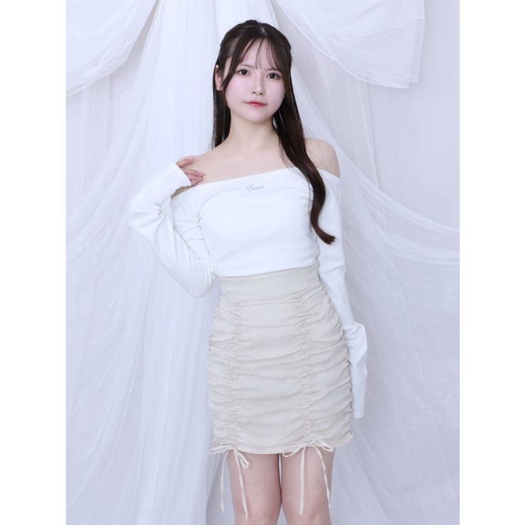 オフショルダーラインTOP | EATME | 詳細画像2 