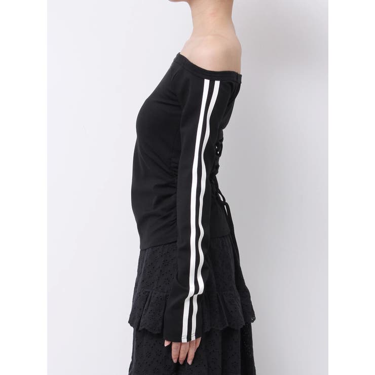 オフショルダーラインTOP | EATME | 詳細画像22 