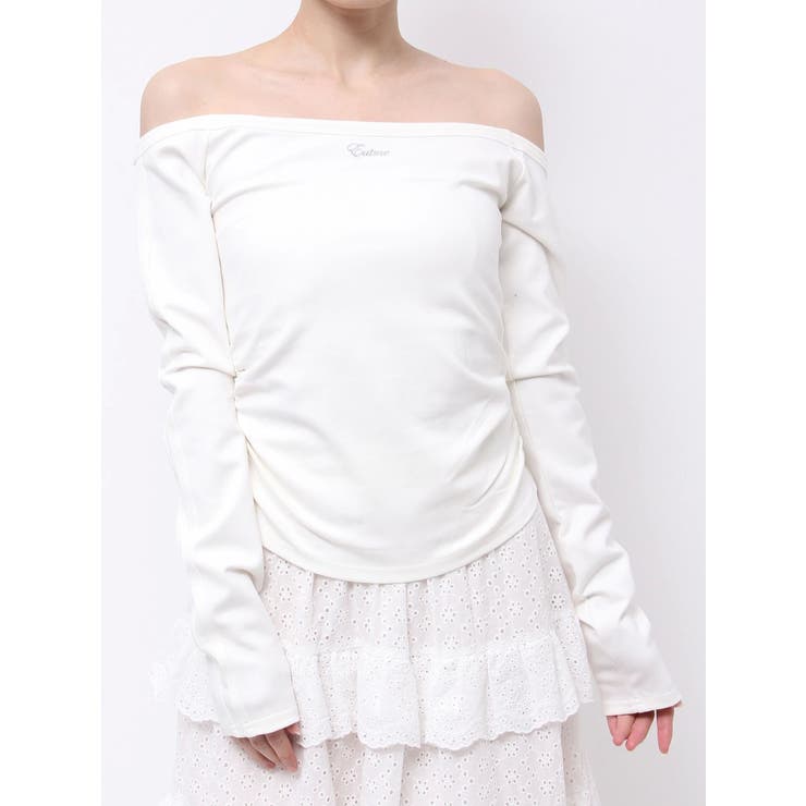 オフショルダーラインTOP | EATME | 詳細画像32 