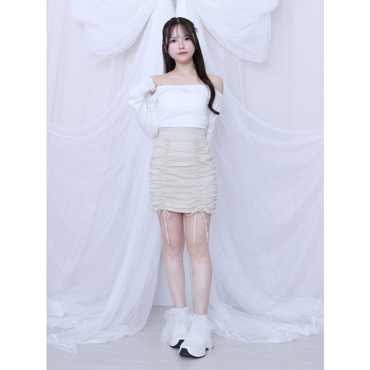 オフショルダーラインTOP | EATME | 詳細画像5 