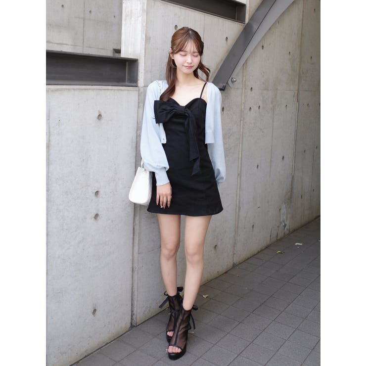 ストーンストラップリボンワンピース | EATME | 詳細画像2 