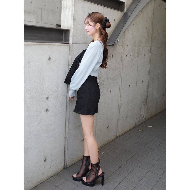 ストーンストラップリボンワンピース | EATME | 詳細画像3 