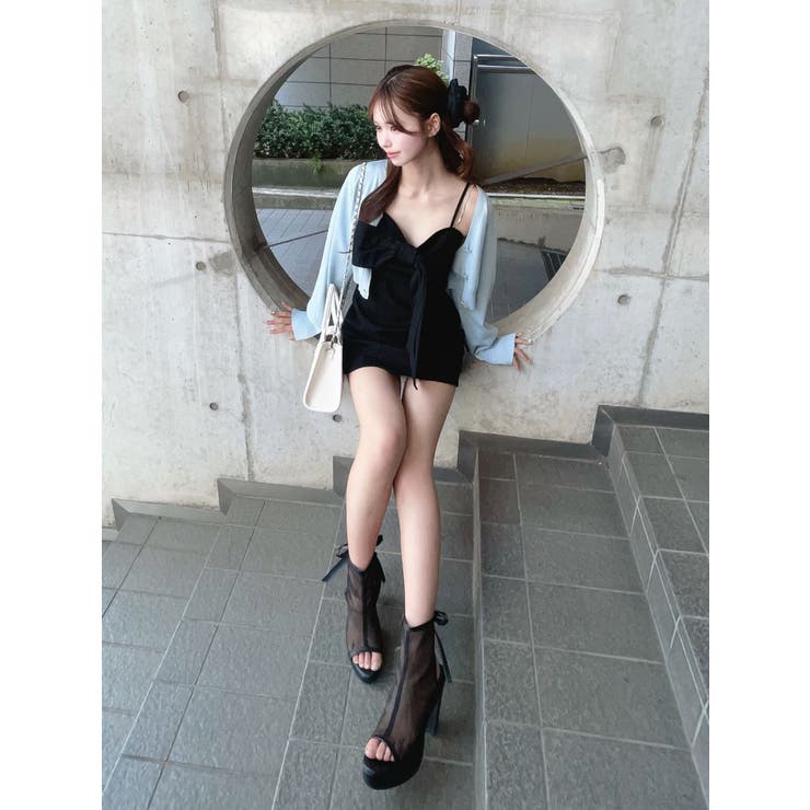 ストーンストラップリボンワンピース | EATME | 詳細画像6 