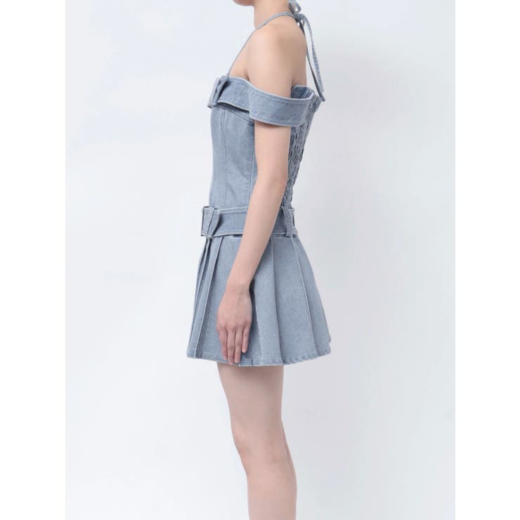 ダブルベルトデニムワンピース | EATME | 詳細画像14 