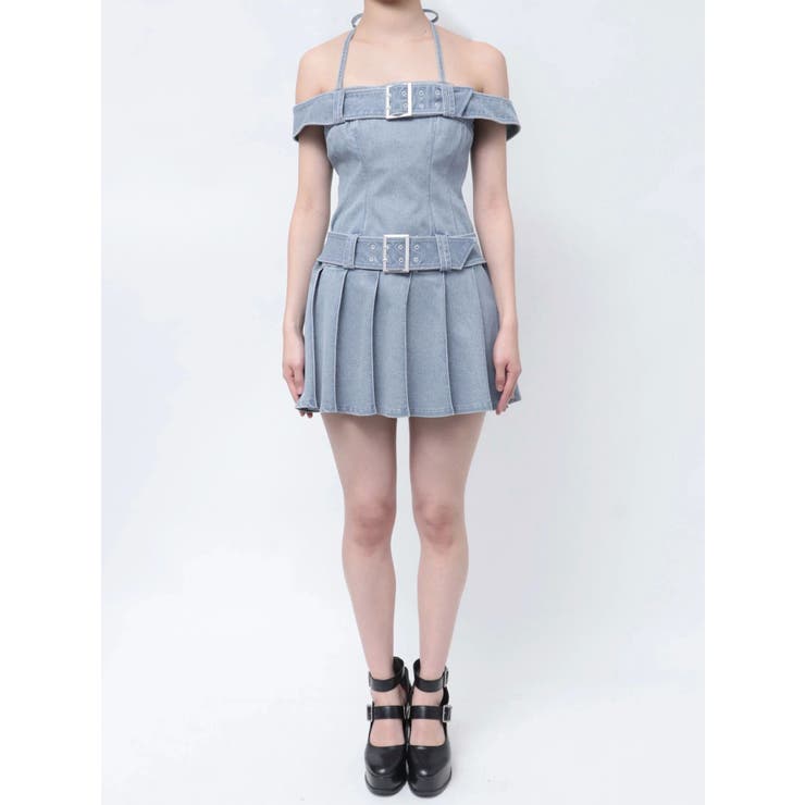 ダブルベルトデニムワンピース | EATME | 詳細画像22 