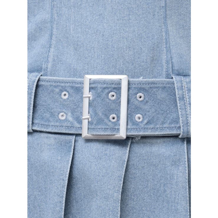ダブルベルトデニムワンピース | EATME | 詳細画像24 