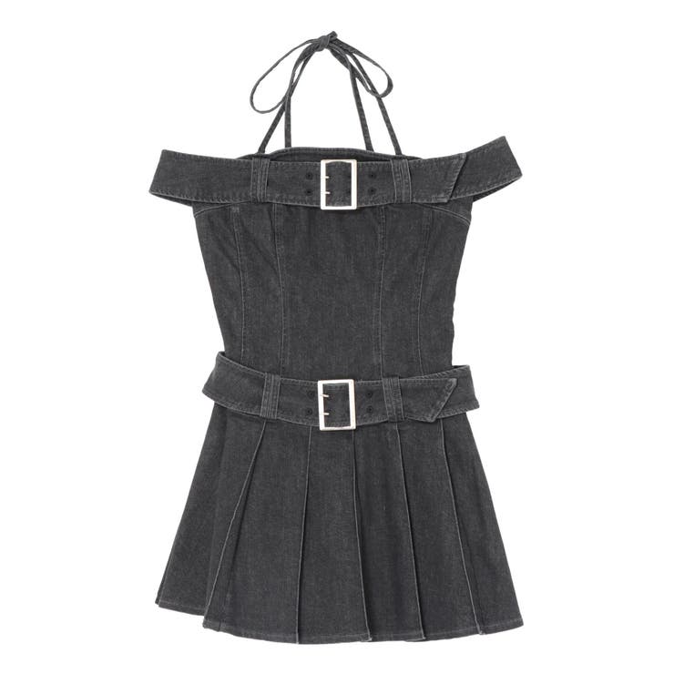 【美品】eatme ダイヤジャガードデニムワンピース EATME ワンピース ダイヤジャガードデニムワンピース : ZOZOTOWN