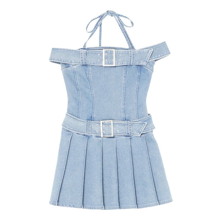 ダブルベルトデニムワンピース | EATME | 詳細画像28 