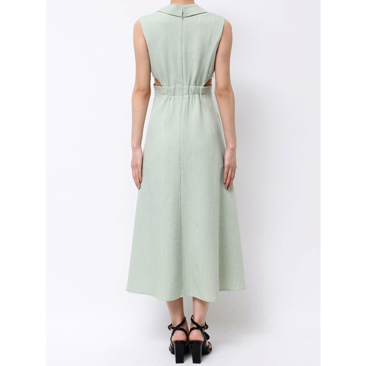 テーラードカラーカットアウトワンピース | EATME | 詳細画像12 