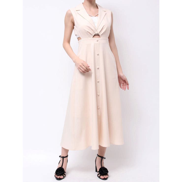 テーラードカラーカットアウトワンピース | EATME | 詳細画像22 