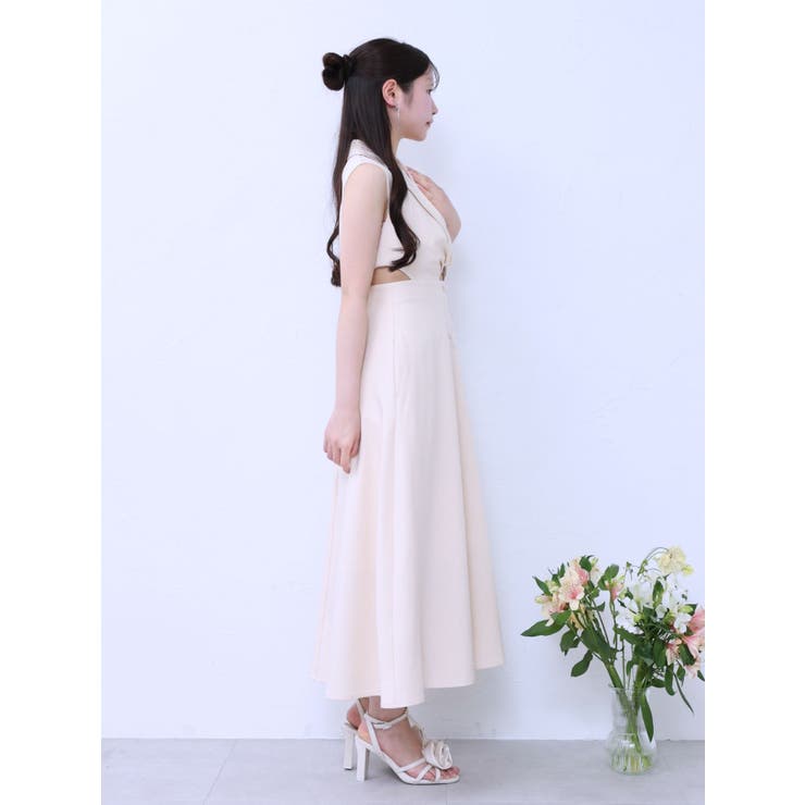 テーラードカラーカットアウトワンピース | EATME | 詳細画像6 