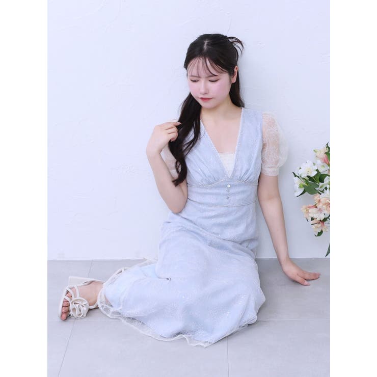 Vネックレースワンピース | EATME | 詳細画像10