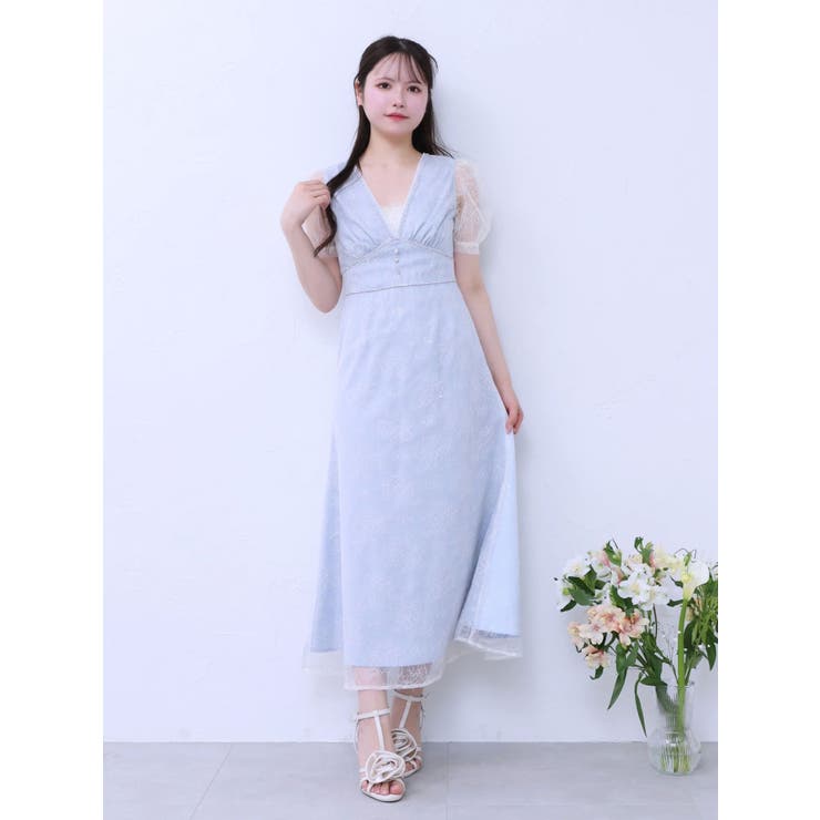 Vネックレースワンピース | EATME | 詳細画像12