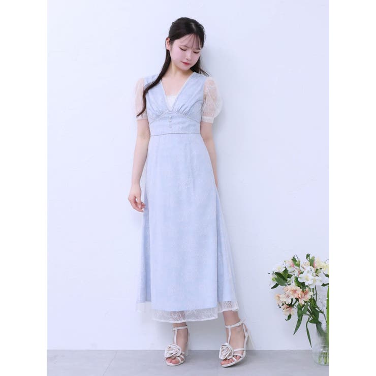 Vネックレースワンピース | EATME | 詳細画像13