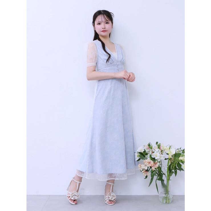 Vネックレースワンピース | EATME | 詳細画像14