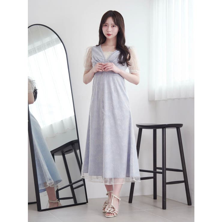 Vネックレースワンピース | EATME | 詳細画像20