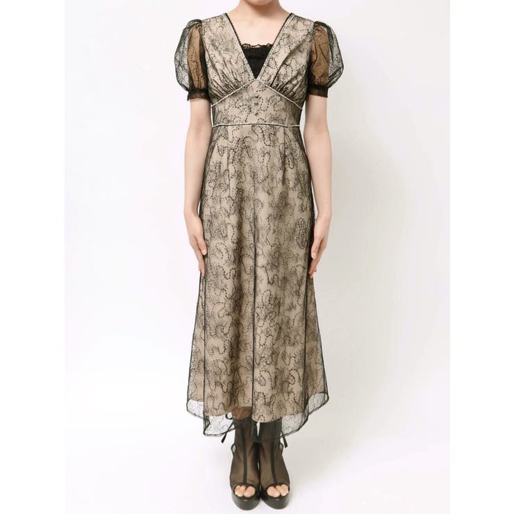 Vネックレースワンピース | EATME | 詳細画像22