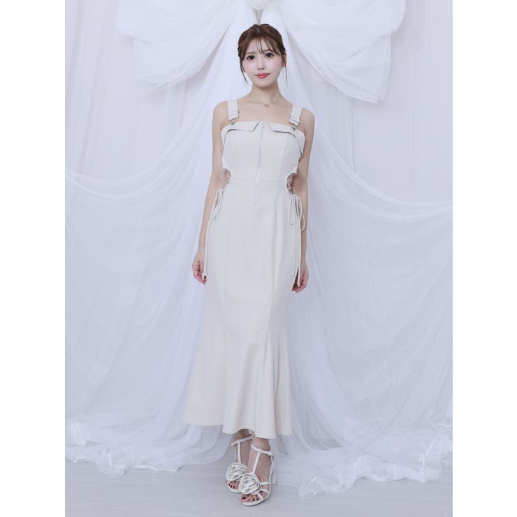 サイドレースアップマーメイドキャミワンピース | EATME | 詳細画像14 