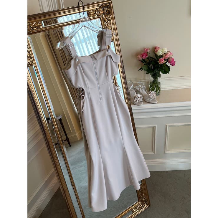 サイドレースアップマーメイドキャミワンピース | EATME | 詳細画像19 