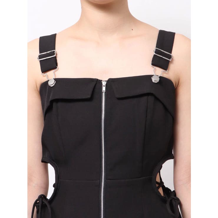 サイドレースアップマーメイドキャミワンピース | EATME | 詳細画像35 