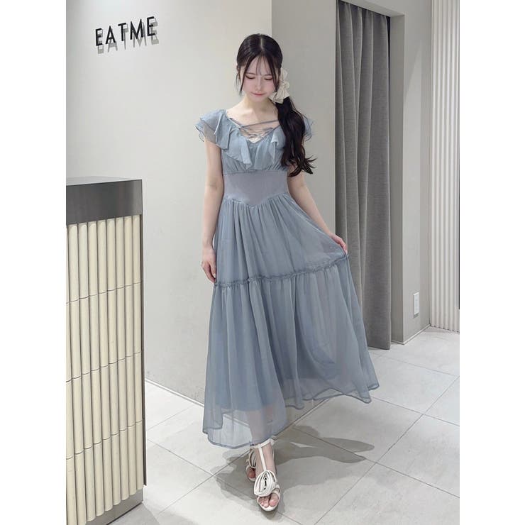 レースアップフリルワンピース | EATME | 詳細画像11 