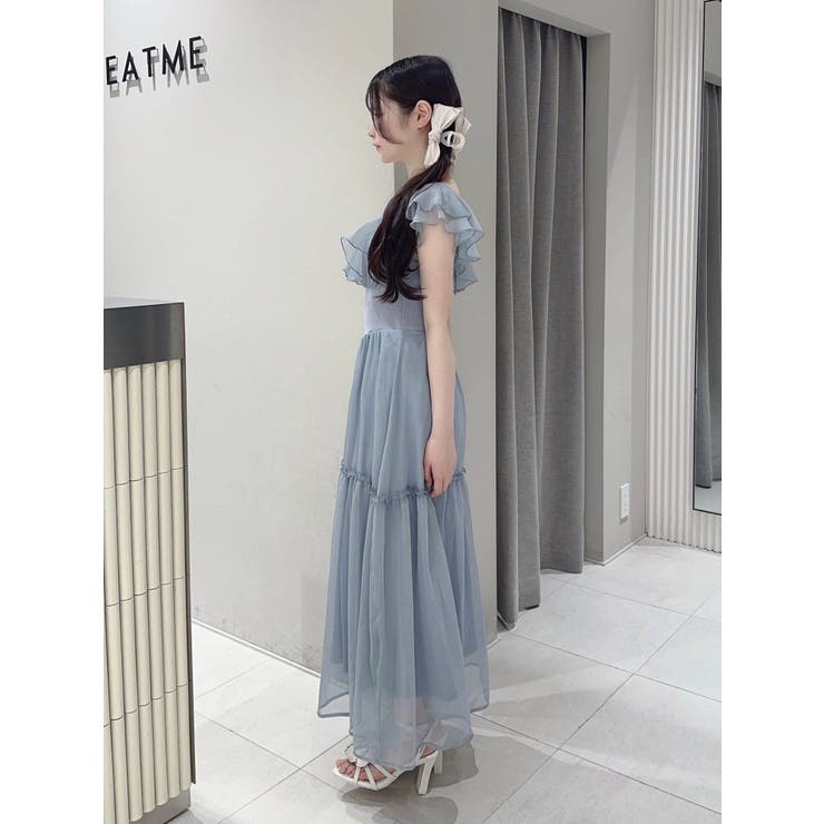 レースアップフリルワンピース | EATME | 詳細画像12 
