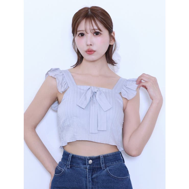 IENA イエナ レースカラーブラウス 日本製 ベージュ コットン