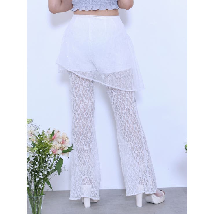 ラップフレアレースパンツ | EATME | 詳細画像10 