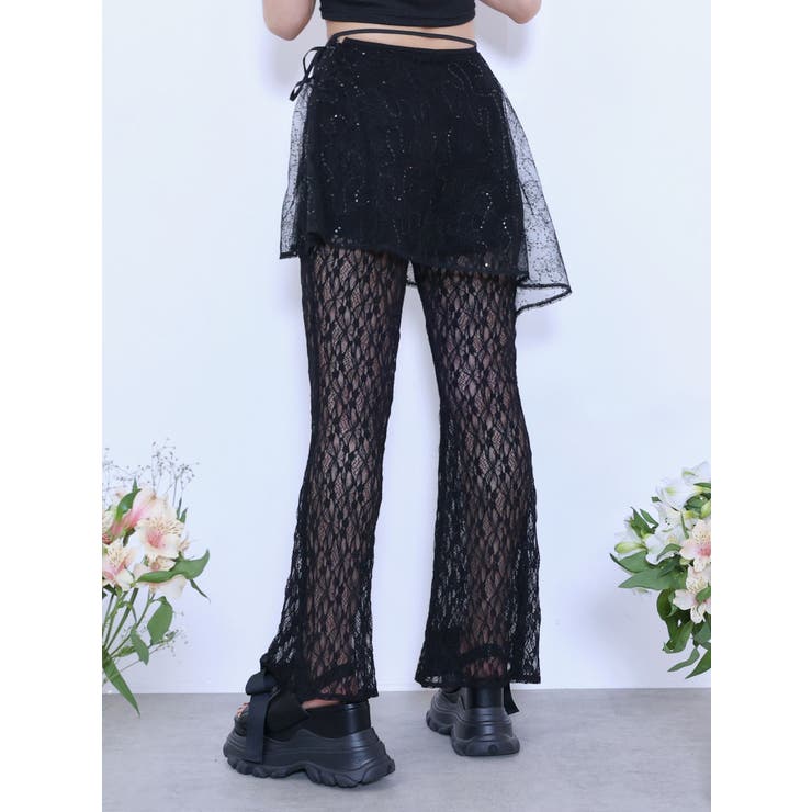 ラップフレアレースパンツ | EATME | 詳細画像17 