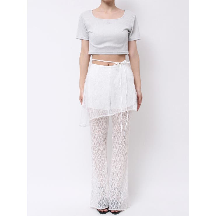 ラップフレアレースパンツ | EATME | 詳細画像26 