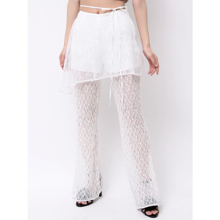 ラップフレアレースパンツ | EATME | 詳細画像38 