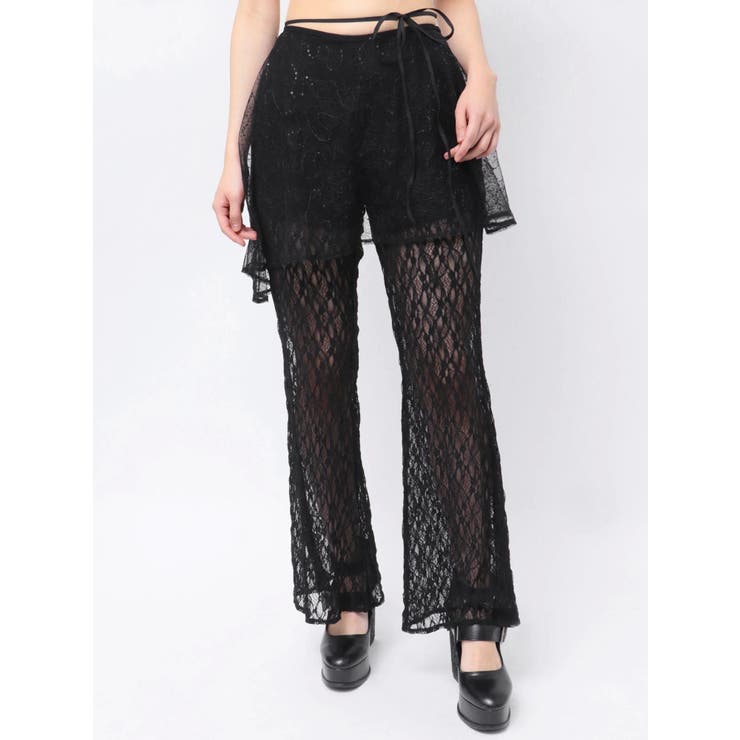 ラップフレアレースパンツ | EATME | 詳細画像39 
