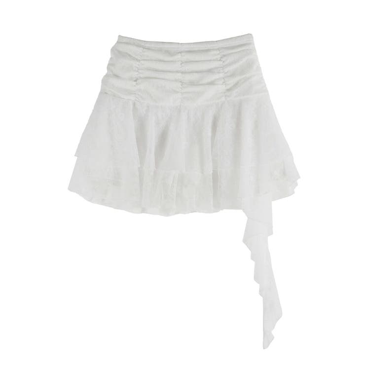 レースアシンメトリースカート | EATME | 詳細画像41 