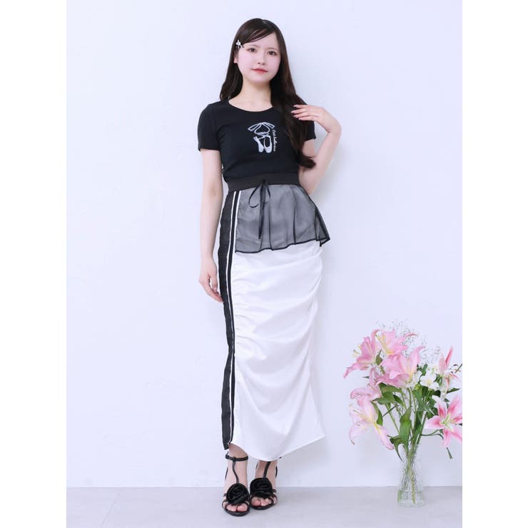 ギャザーアシンメトリースカート | EATME | 詳細画像26 