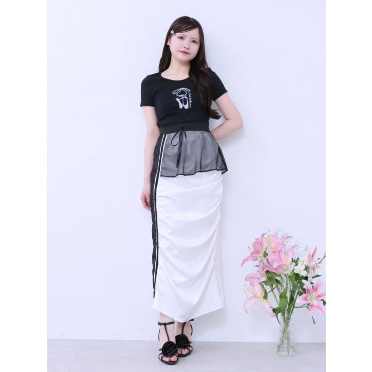 ギャザーアシンメトリースカート | EATME | 詳細画像28 