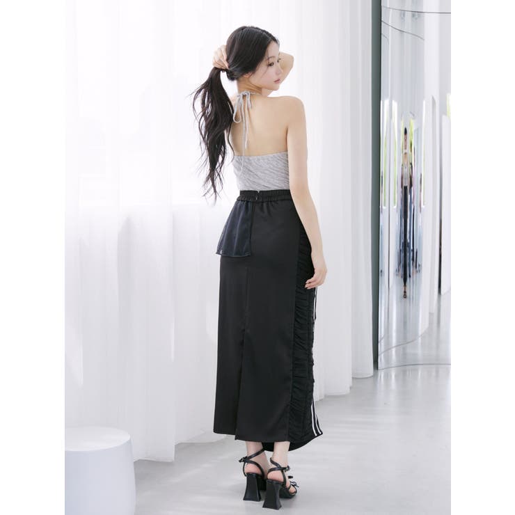 ギャザーアシンメトリースカート | EATME | 詳細画像3 