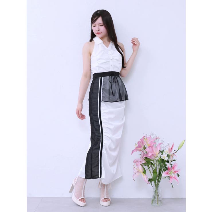 ギャザーアシンメトリースカート | EATME | 詳細画像7 