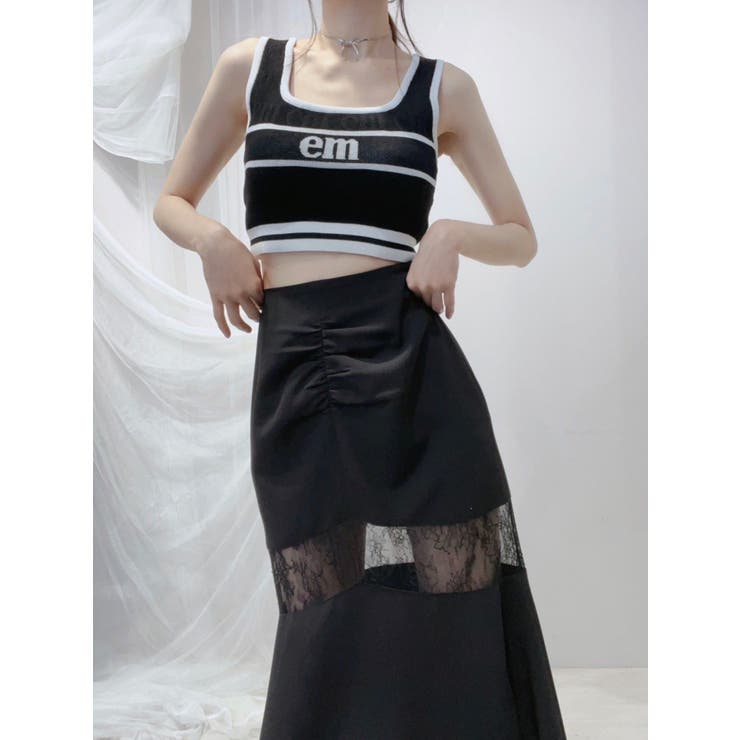 EMロゴジャガードニットTOP | EATME | 詳細画像10 