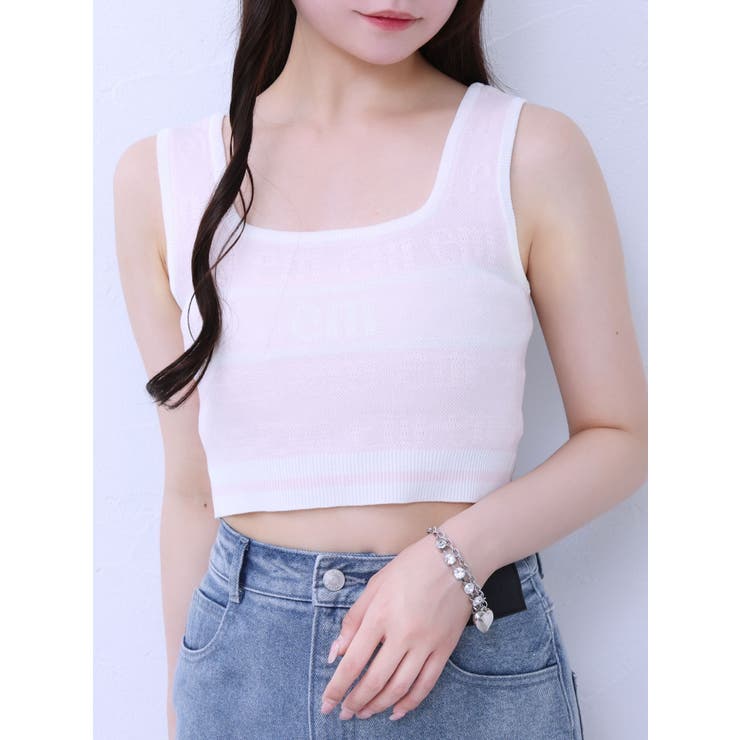 EMロゴジャガードニットTOP | EATME | 詳細画像16 