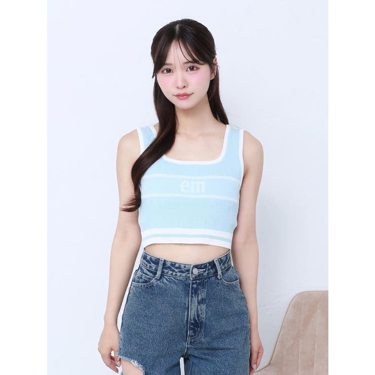 EMロゴジャガードニットTOP | EATME | 詳細画像26 