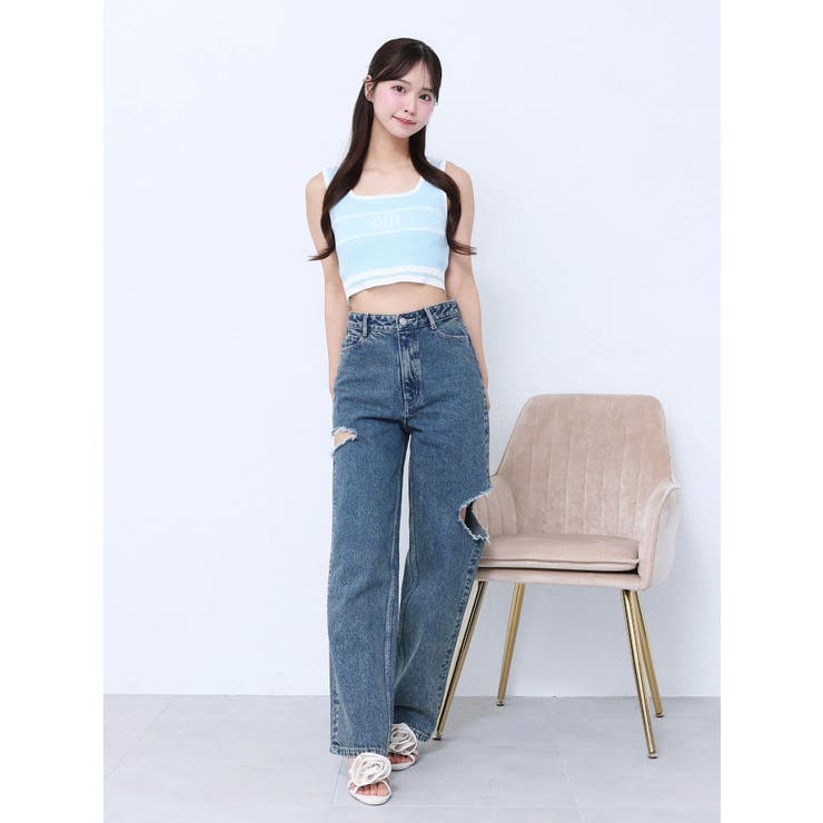 EMロゴジャガードニットTOP | EATME | 詳細画像27 